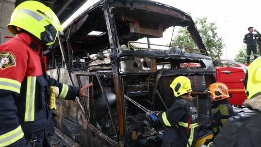 Tragic School Bus Fire Claims 25 Lives in Thailand Investigations Underway