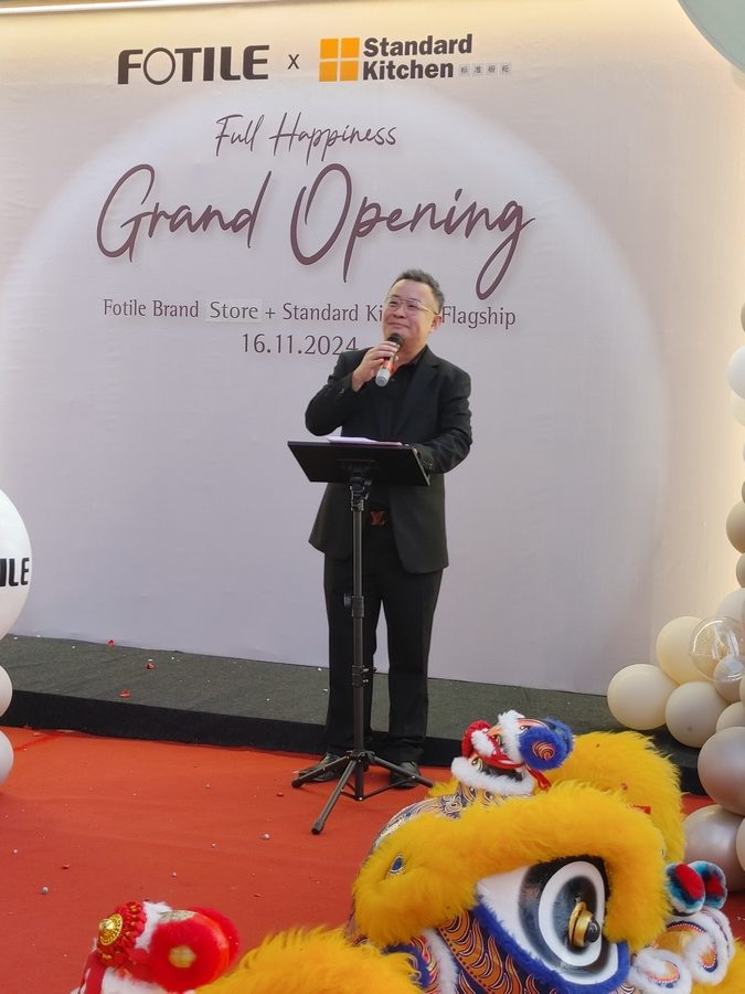 Grand Opening Standard Kitchen & Fotile Launch Brand Store in Kuching