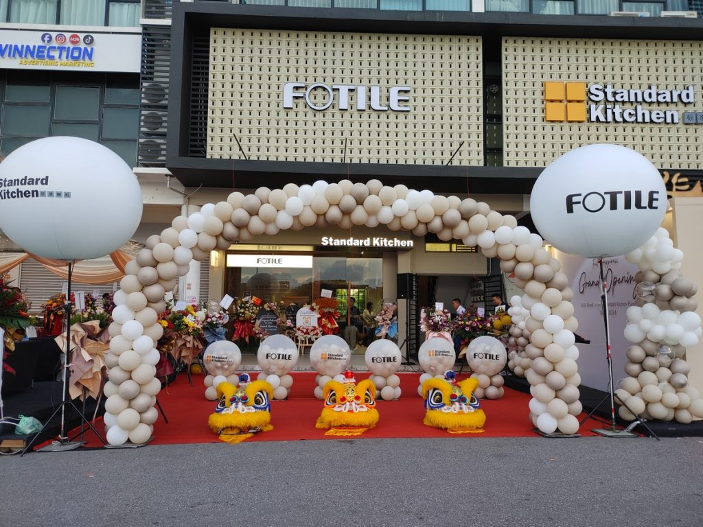 Grand Opening Standard Kitchen & Fotile Launch Brand Store in Kuching