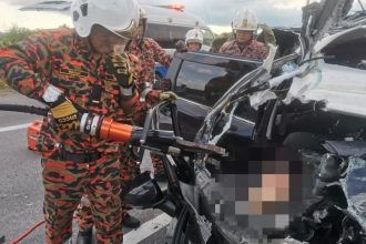 Pan Borneo Highway Crash Near Sarikei 8 Dead, MPV Fleeing Police