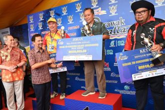 Puteri Dang Balai Secures Historic 'Hattrick' Win at Sarawak Regatta 2024