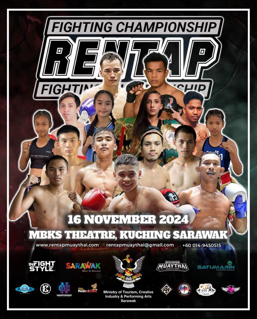 Rentap Fighting Championship 2024 to Showcase Local Muay Thai Fighters