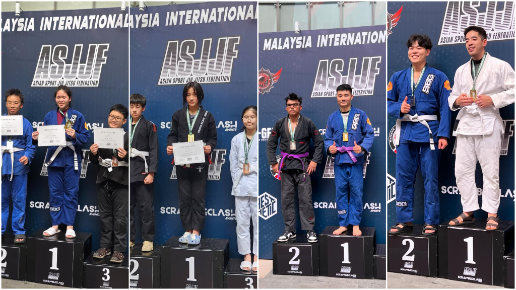 SBG Borneo Shines at ASJJF Malaysia International Jiu Jitsu Open 2024