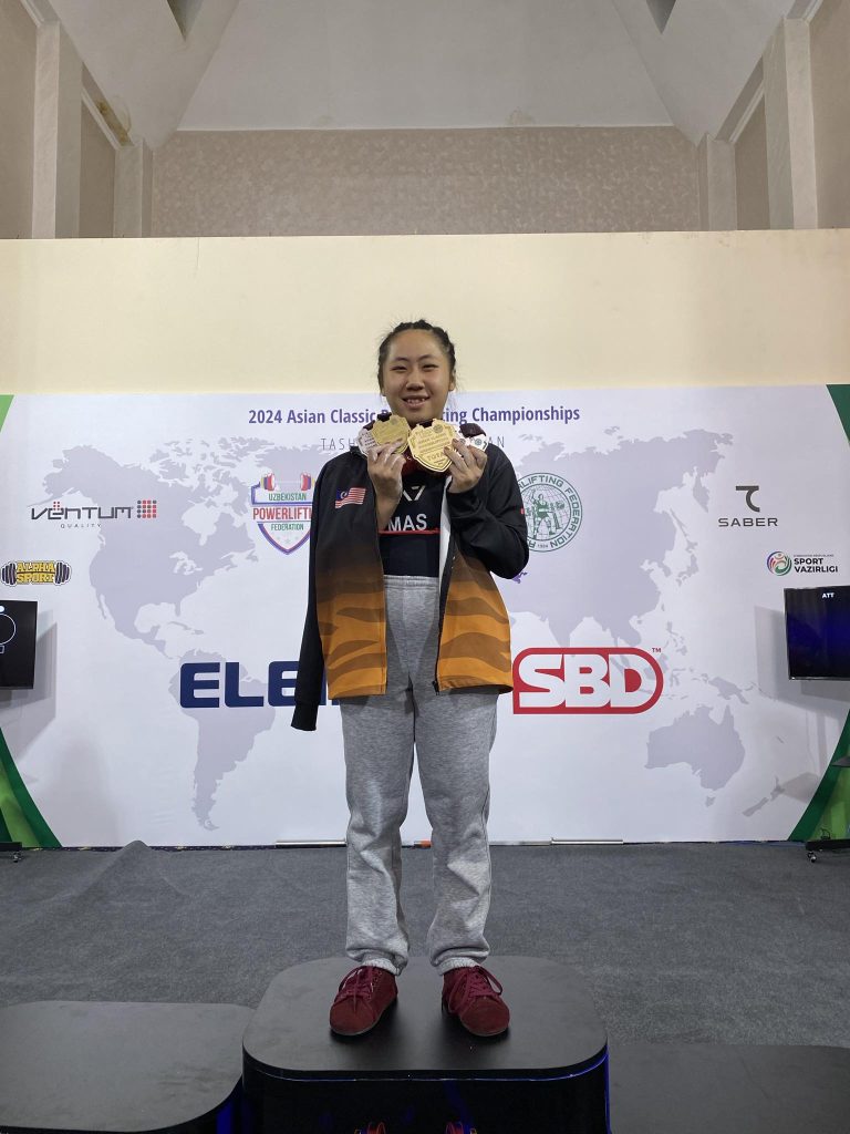 Abrienda Chan Strikes Gold at 2024 Asian Classic Powerlifting in Uzbekistan