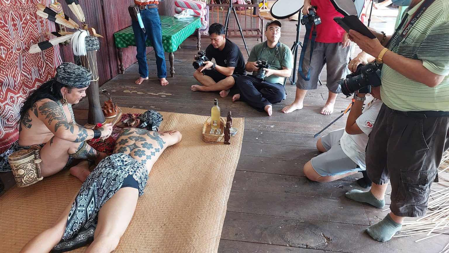 Capturing the Heart of Iban Tradition Exclusive Longhouse Photo Session in Sibu