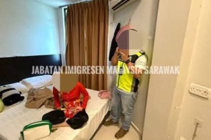 Child Among 16 Illegal Immigrants Arrested in Miri Immigration Ops