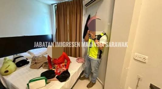 Child Among 16 Illegal Immigrants Arrested in Miri Immigration Ops