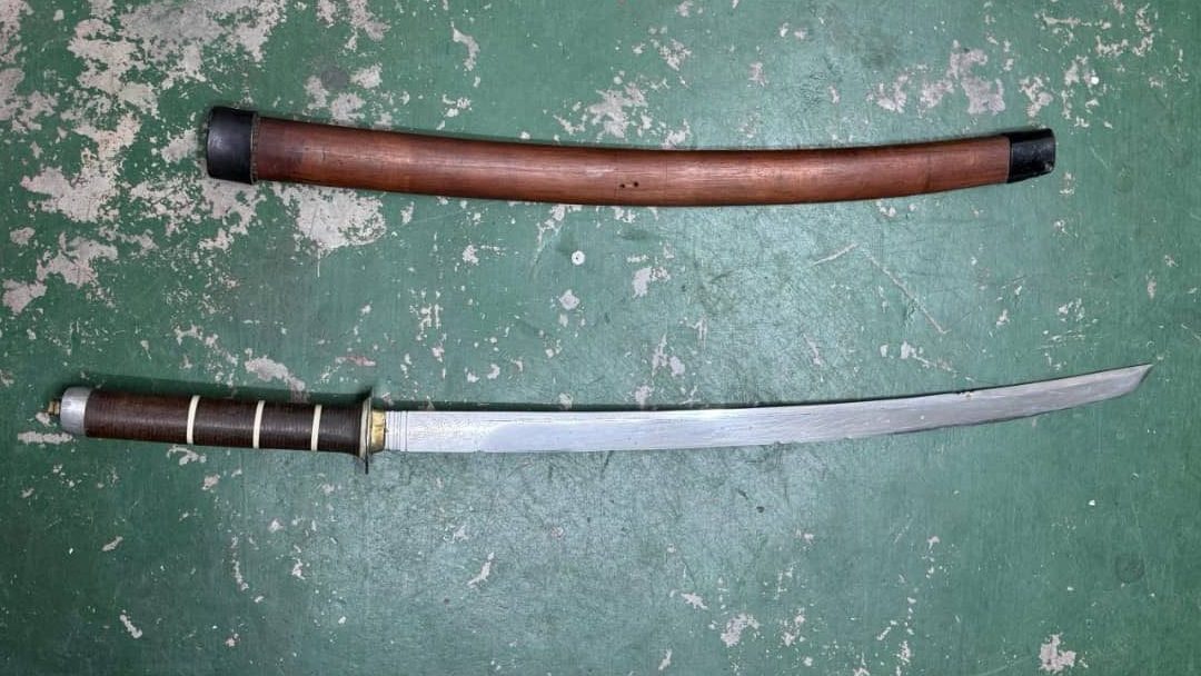 Kapit Man Arrested for Possessing Samurai Sword After Dispute