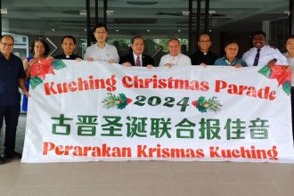 Kuching to Host Christmas Parade with Over 7,000 Participants