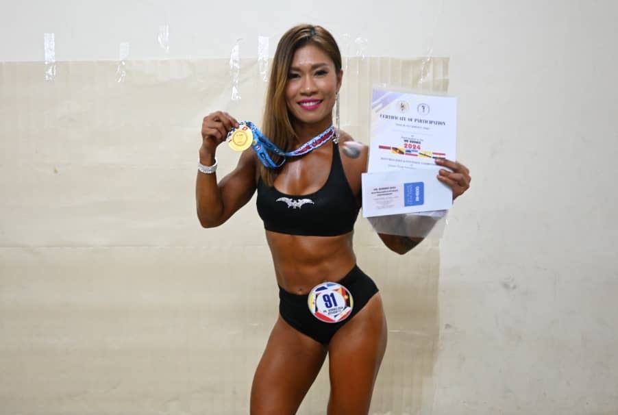 Musclewoman Ong Shih Ling Brings Home Gold for Sarawak at Mr Borneo 2024