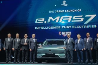 Proton e.MAS 7 Electric Vehicle Launched by PM Anwar Prices Start at RM109,800