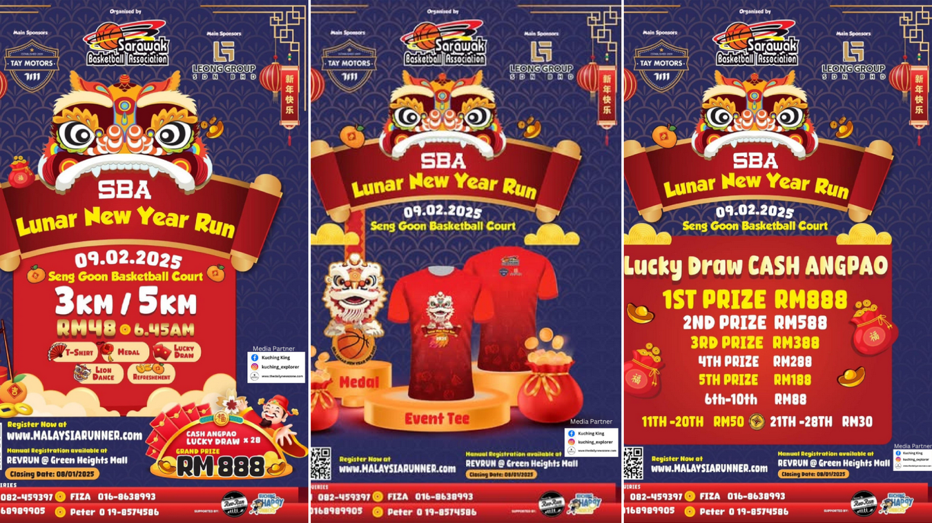 Run Into the Year of the Wood Snake with SBA Lunar New Year Run!