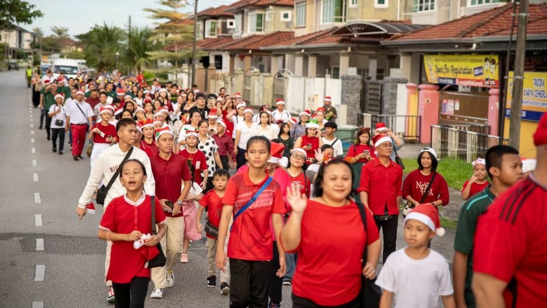 Samarahan Christmas Parade and Celebration themed ‘Peace Be With You.’