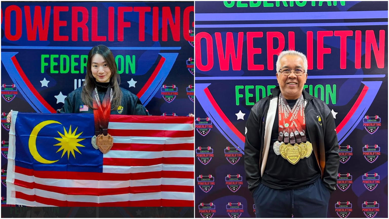 Sarawak Powerlifters Shine at Asian Championship with 4 Gold in Uzbekistan