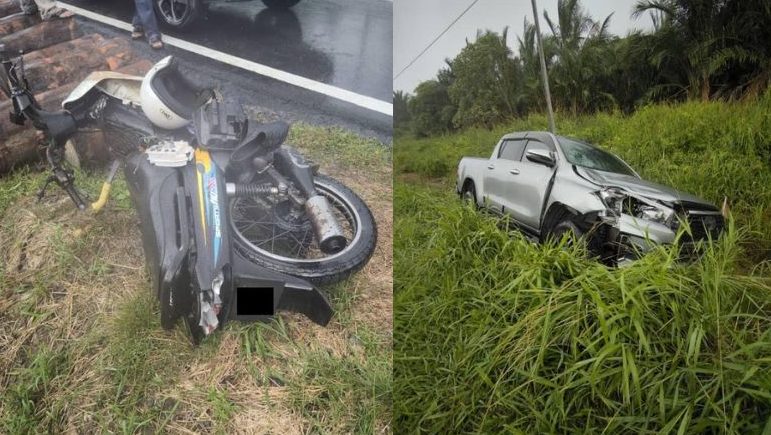 Tragic Collision in Mukah: Elderly Motorcyclist Dies in Road Accident