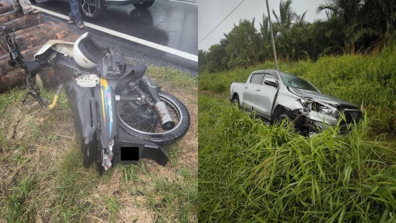 Tragic Collision in Mukah: Elderly Motorcyclist Dies in Road Accident