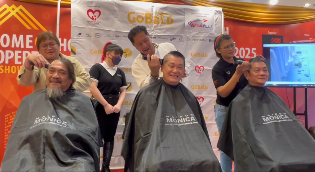 Go Bald 2025 YB See Chee How Leads Cancer Support with a Shave