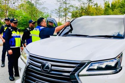 JPJ Launches ‘Ops Cahaya’ to Tackle Illegal Window Tints in Miri