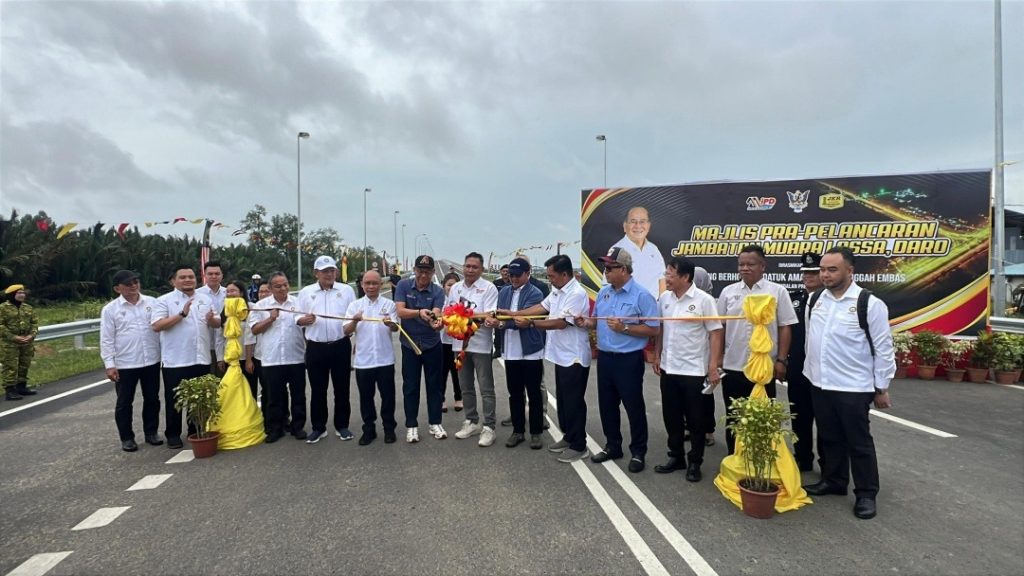 Muara Lassa Bridge Opens Second Longest Bridge in Sarawak Ready for Use