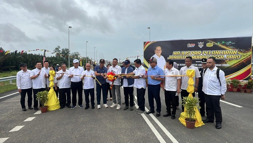 Muara Lassa Bridge Opens Second Longest Bridge in Sarawak Ready for Use