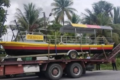 New Fibre Boats for Kampung Selampit Villagers A Lifeline Before Bridge Completion