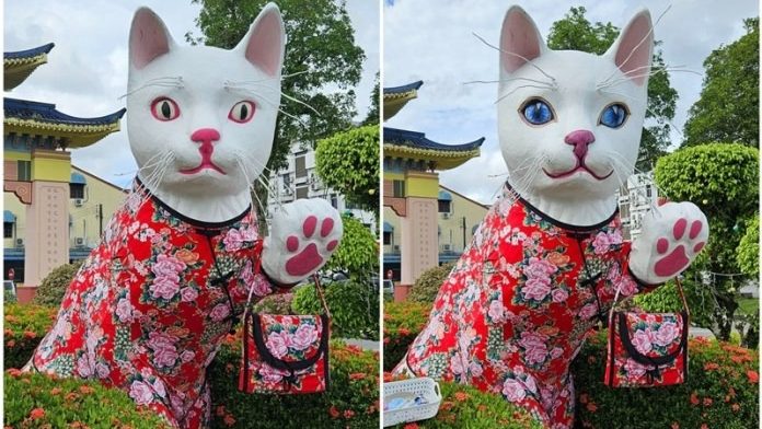 Padungan White Cat’s Outfit Sparks Debate Mayor Clarifies Intentions