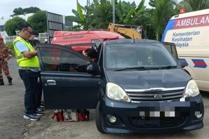 Tragedy in KK Senior Citizen Dies Inside Locked Car, Flood Rescues Ongoing