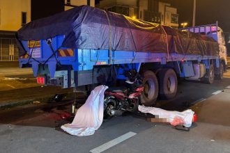 Tragic Accident Cousins Killed in Kuching Motorcycle Crash