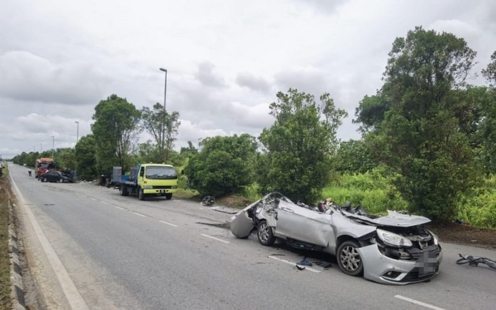 Tragic Crash on Jalan Teo Kui Seng 4 Dead, 5 Injured in Kuching