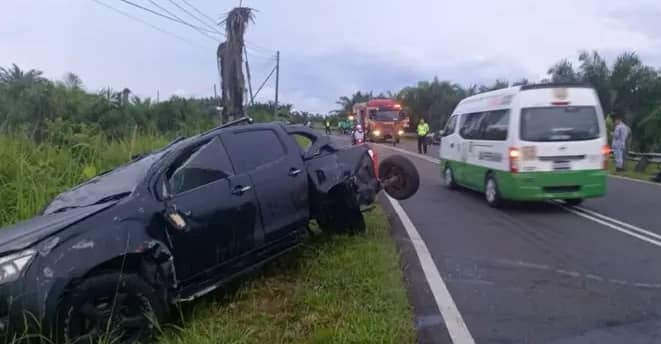 Tragic Semporna Accident Six Lives Lost in Head-On Collision