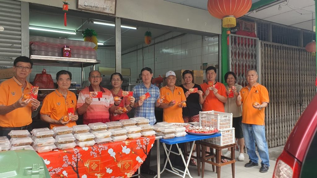 Vegetarian Lunch & Mandarin Giveaway By Team Dynamic Kuching